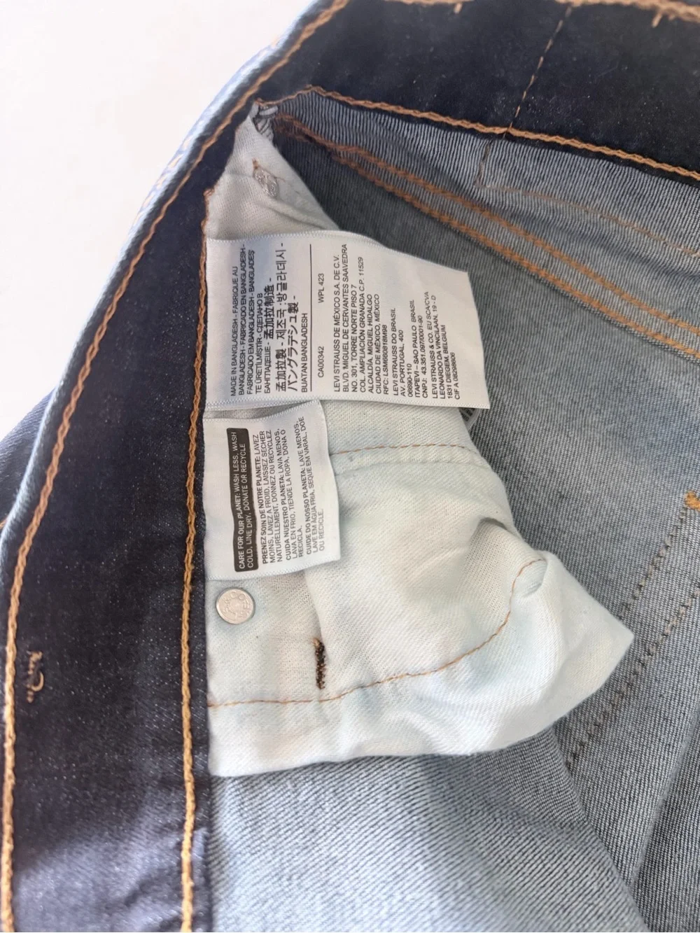 Levi's 511 Men's Indigo Slim Straight Jeans